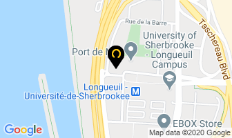 Intelliroutes in Longueuil map
