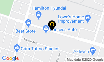 Inter County Concrete Products Ltd in Hamilton map