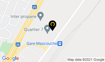 Inter-Propane Inc in Mascouche map