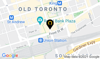 Interac Association in Toronto map