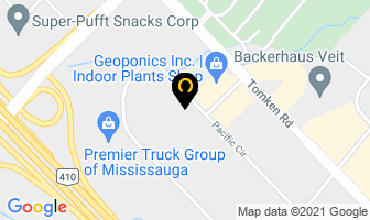 Intercity Packers (East) Ltd in Mississauga map