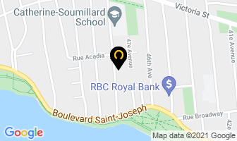 Intercom Centrale Montreal in Brantford map