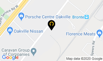 Interex Canada Ltd in Burlington map