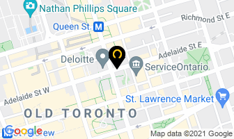 Interior Designers Of Canada in Toronto map