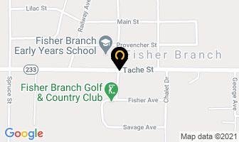 Interlake Cafe in Fisher Branch map