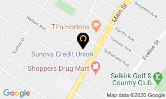 Interlake-Eastern Regional Health Authority in Selkirk map