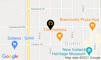 Interlake Women's Resource Centre Inc in Gimli map