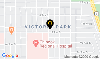 Internal Medicine in Lethbridge map