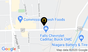 International Auto Service in Niagara Falls map