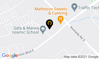 International Bearings Inc in Mississauga map