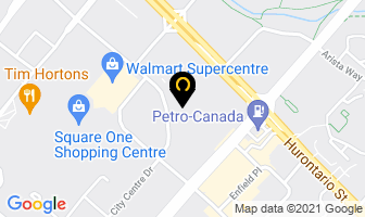 International Career Studies in Mississauga map
