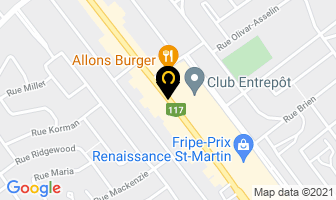 International Communication Unit in Laval map
