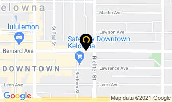 International Gems Inc in Kelowna map