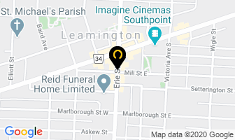 International Hotel in Leamington map
