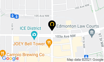 International News Epcor in Edmonton map