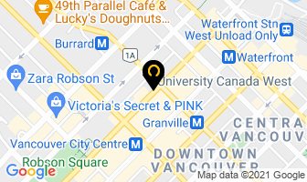 International Roraima Gold Corp in Vancouver map