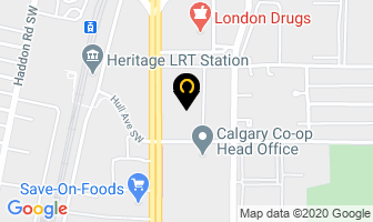 International School Of Ballet Heritage Square Building in Calgary map