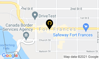 International Travel Services in Sparwood map