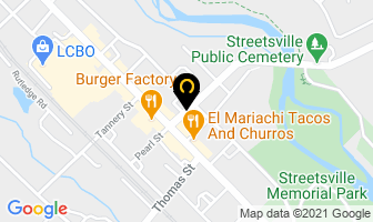 Intouch Magazine in Mississauga map