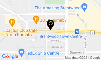 Intrawest Central Reservations in Burnaby map