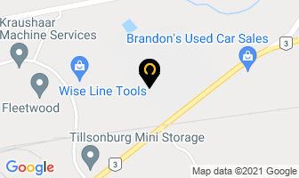 Inventory Management Analysis in Tillsonburg map