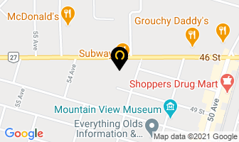 Investia Financial Services in Olds map