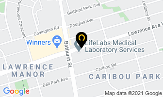 Invisalign Toronto in North York map