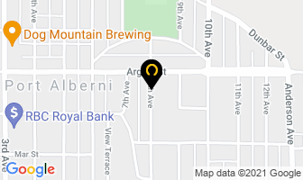 Ireland Construction Ltd in Port Alberni map