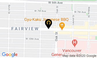 Irene Chang & Associates Inc. in Vancouver map