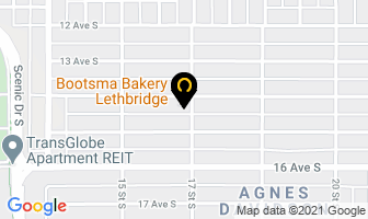 Irene's Dog Grooming Boutique in Lethbridge map