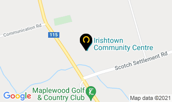Irishtown Community Centre in New Richmond map