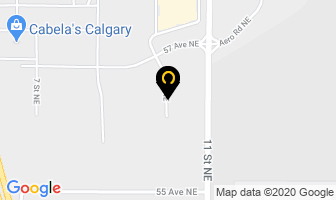 Iron Cross Cartage in Calgary map