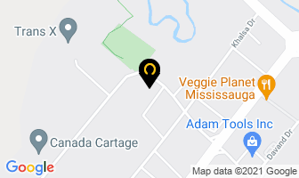Iron Eagle Industries Inc in Mississauga map