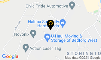 Iron Mountain in Halifax map