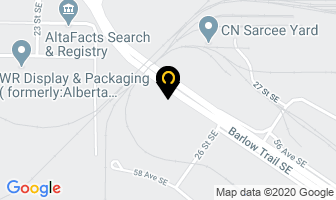 Iron Mountain in Calgary map