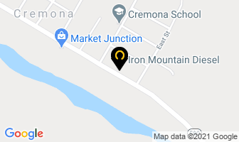 Iron Mountain Diesel in Cremona map