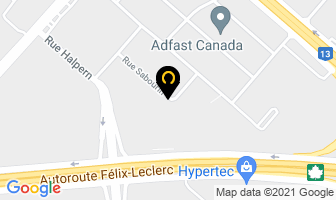 Irotex Inc in Brantford map