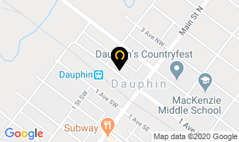 Irving's Catering in Dauphin map