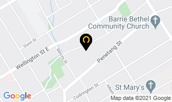 Isagenix in Barrie map