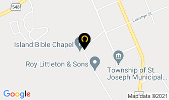 Island Bible Chapel in Algoma District map