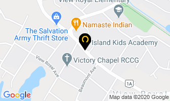 Island Kids Academy in Victoria map