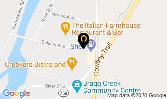 Island Publishers in Bragg Creek map