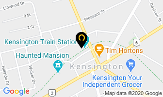 Island Stone Pub in Kensington map