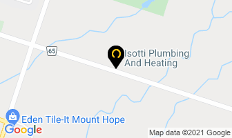 Isotti Plumbing And Heating Ltd in Hamilton map