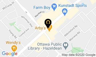 Itan Studio in Kanata map