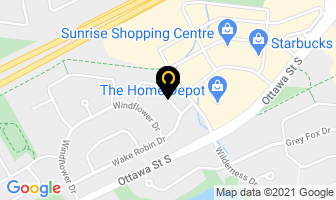 It's A Secret Hair Studio in Kitchener map
