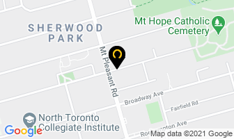 Ivana Mirkovic Interior Design in Toronto map