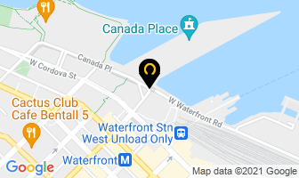 Ivanhoe Energy Inc World Trade Centre in Vancouver map