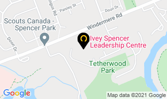 Ivey Spencer Leadership Centre in London map
