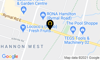 J & D Foods in Hamilton map